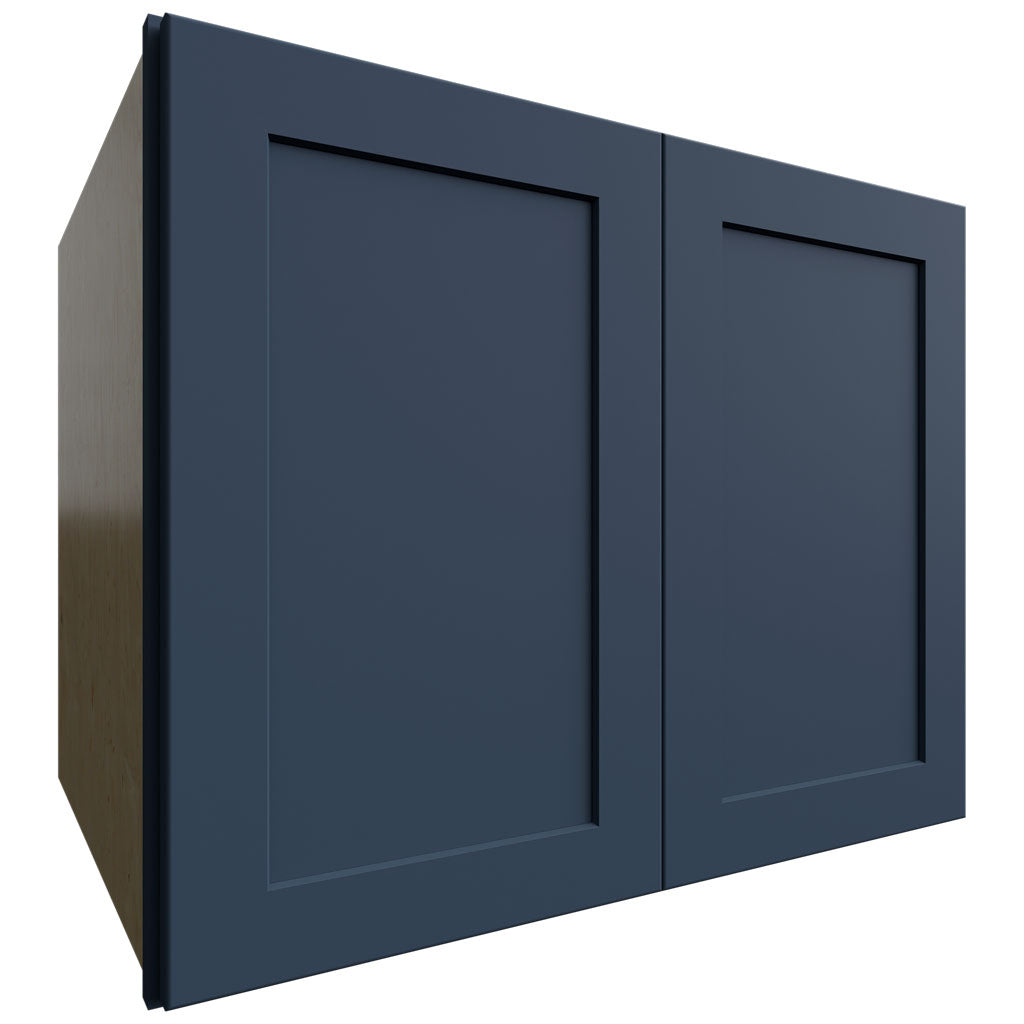 Fabuwood Allure Galaxy Indigo 30" W X 24" H X 24" D Double Door Wall Cabinet