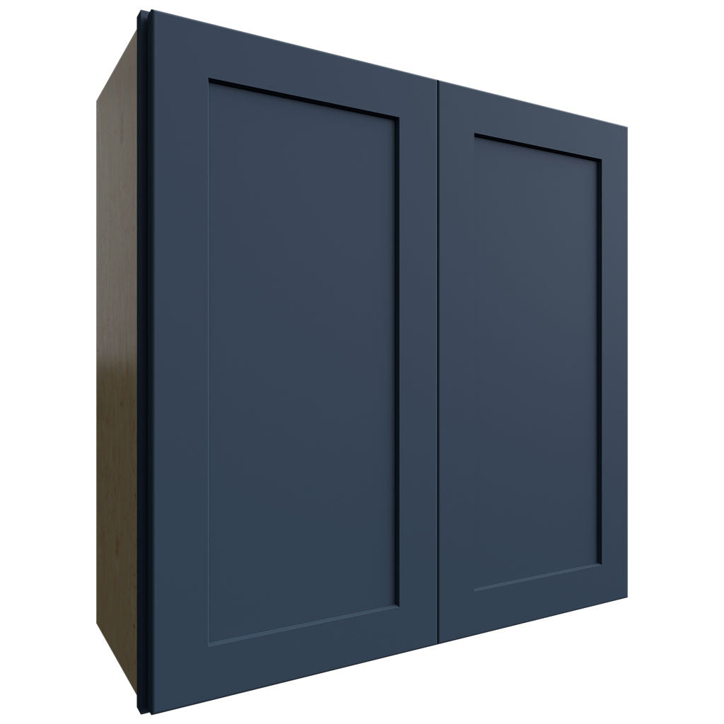 Fabuwood Allure Galaxy Indigo 30" W X 30" H X 12" D Double Door Wall Cabinet