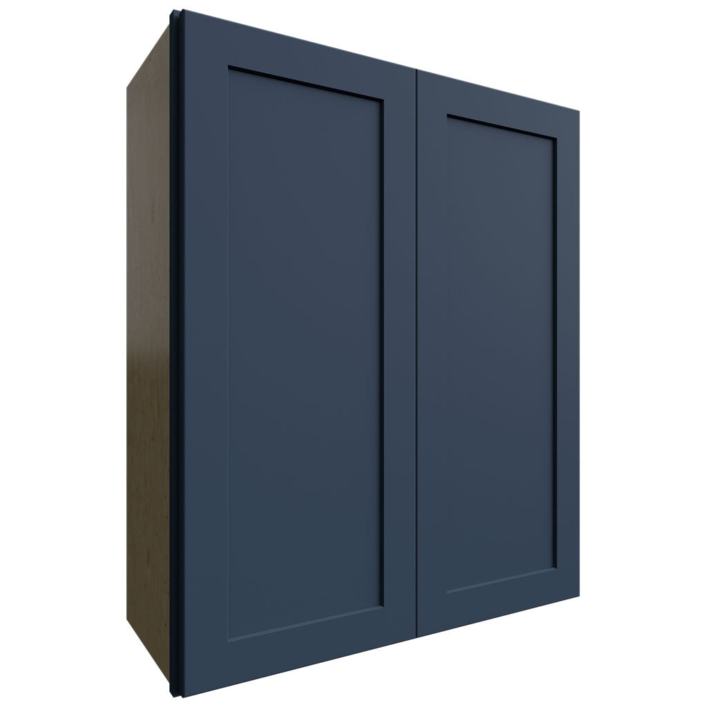Fabuwood Allure Galaxy Indigo 30" W X 36" H X 12" D Double Door Wall Cabinet