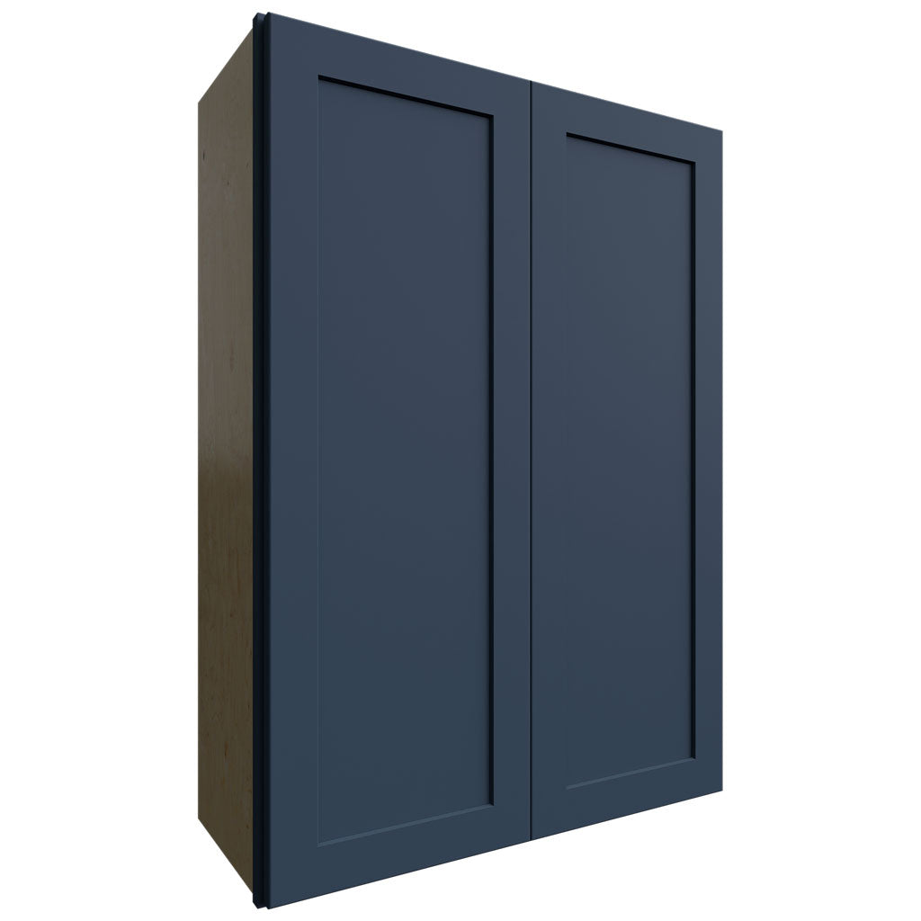 Fabuwood Allure Galaxy Indigo 30" W X 42" H X 12" D Double Door Wall Cabinet