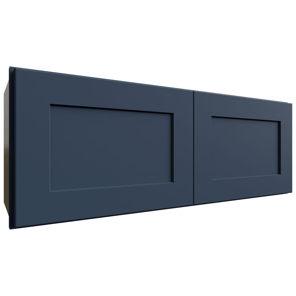 Fabuwood Allure Galaxy Indigo 33" W X 12" H X 12" D Double Door Wall Cabinet