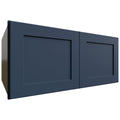 Fabuwood Allure Galaxy Indigo 33" W X 15" H X 24" D Double Door Wall Cabinet