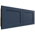 Fabuwood Allure Galaxy Indigo 33" W X 15" H X 12" D Double Door Wall Cabinet