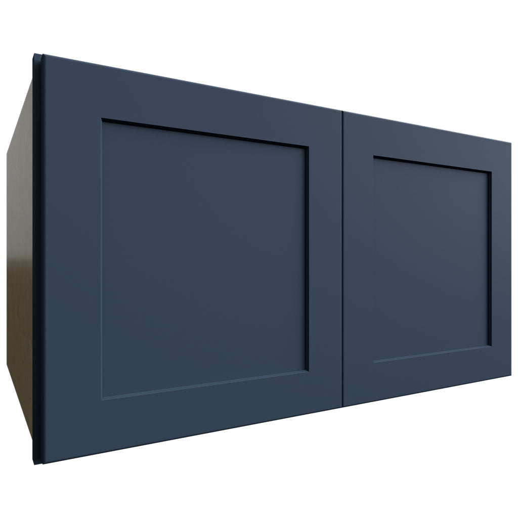 Fabuwood Allure Galaxy Indigo 33" W X 18" H X 24" D Double Door Wall Cabinet