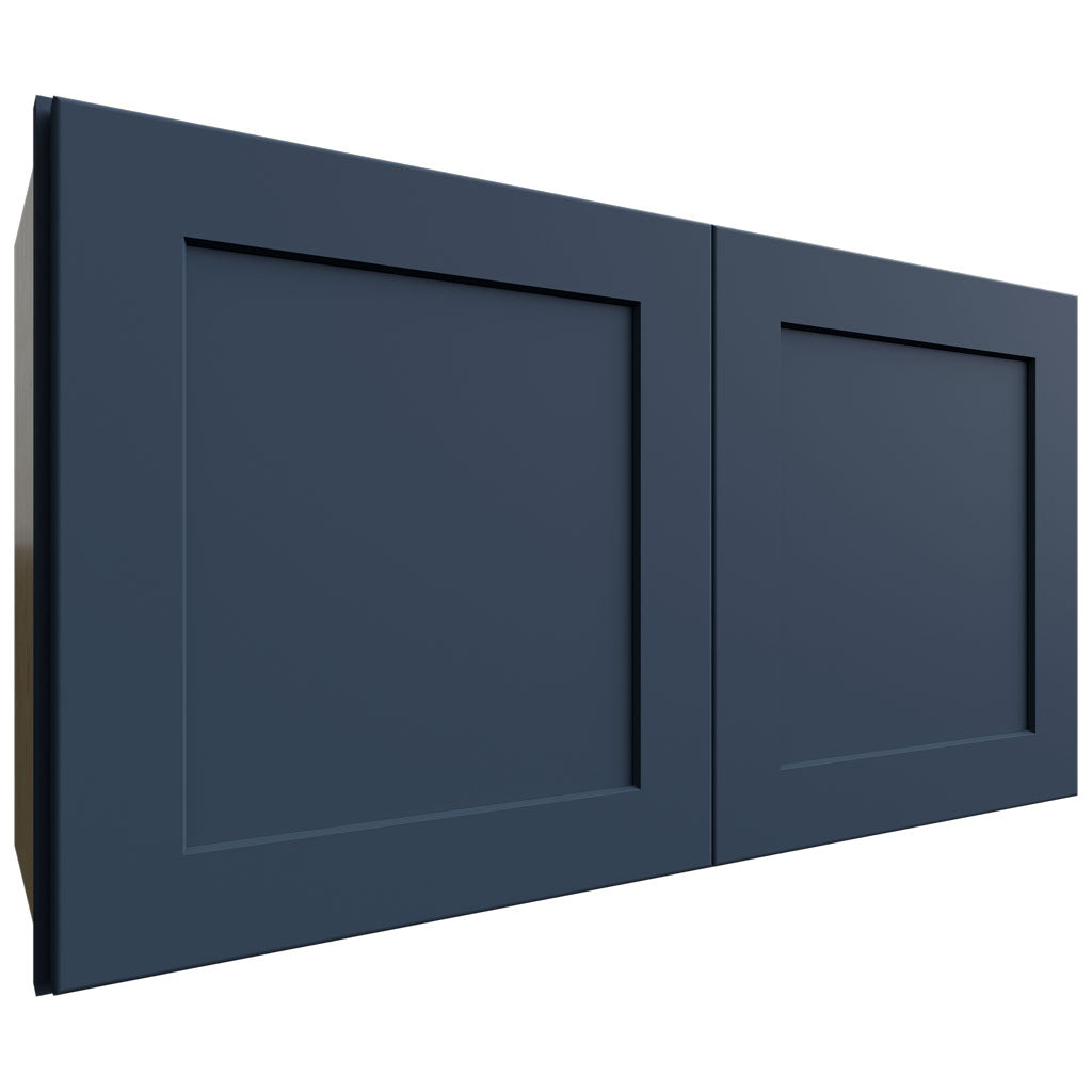 Fabuwood Allure Galaxy Indigo 33" W X 18" H X 12" D Double Door Wall Cabinet