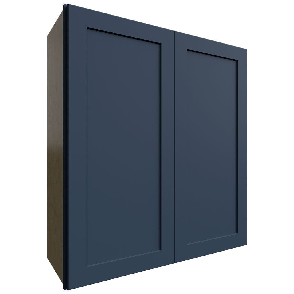 Fabuwood Allure Galaxy Indigo 33" W X 36" H X 12" D Double Door Wall Cabinet