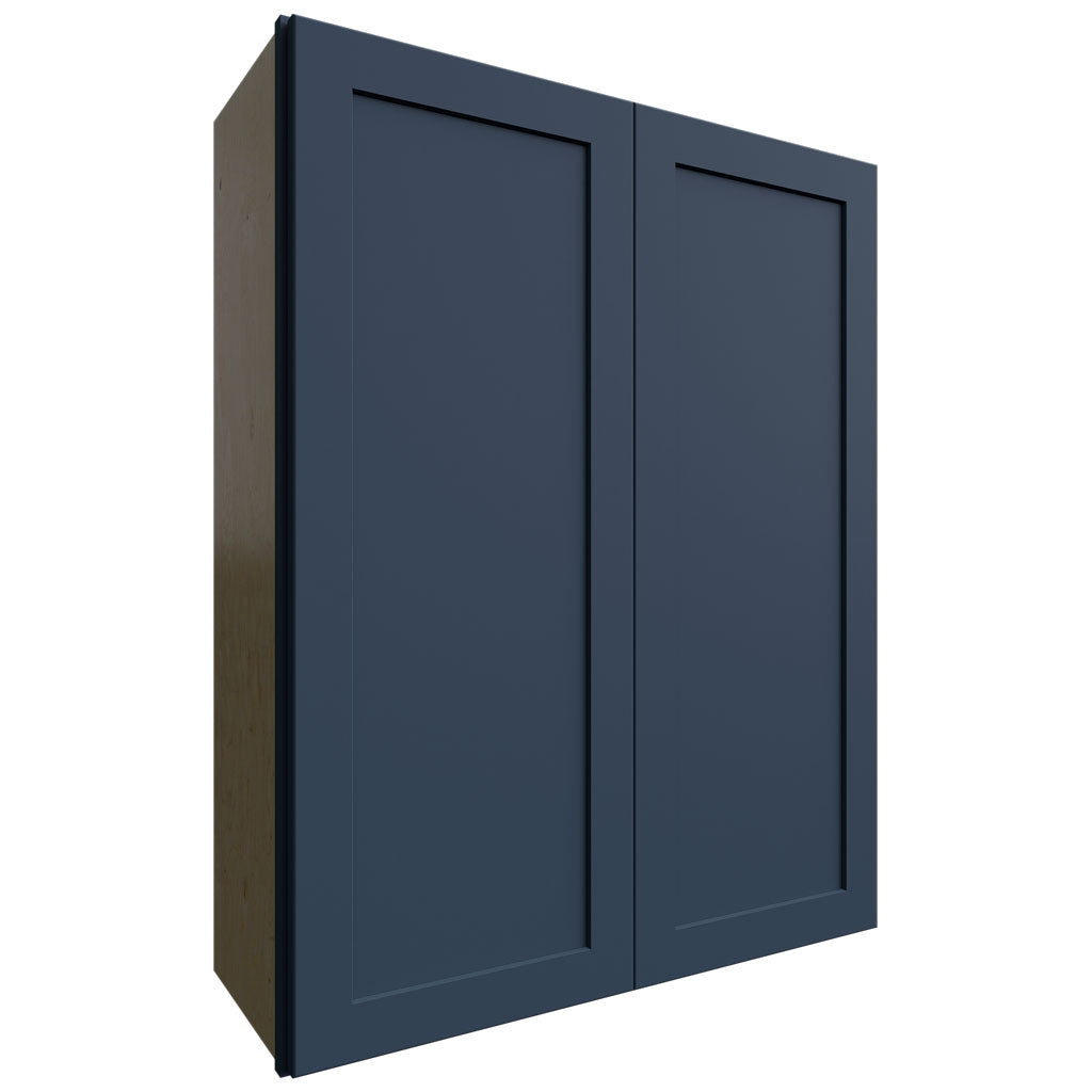 Fabuwood Allure Galaxy Indigo 33" W X 42" H X 12" D Double Door Wall Cabinet