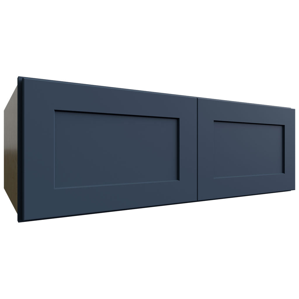 Fabuwood Allure Galaxy Indigo 36" W X 12" H X 24" D Double Door Wall Cabinet