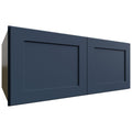Fabuwood Allure Galaxy Indigo 36" W X 15" H X 24" D Double Door Wall Cabinet