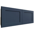 Fabuwood Allure Galaxy Indigo 36" W X 15" H X 12" D Double Door Wall Cabinet