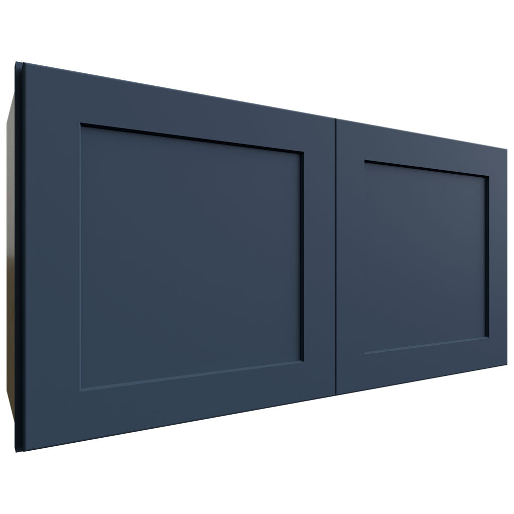 Fabuwood Allure Galaxy Indigo 36" W X 18" H X 12" D Double Door Wall Cabinet