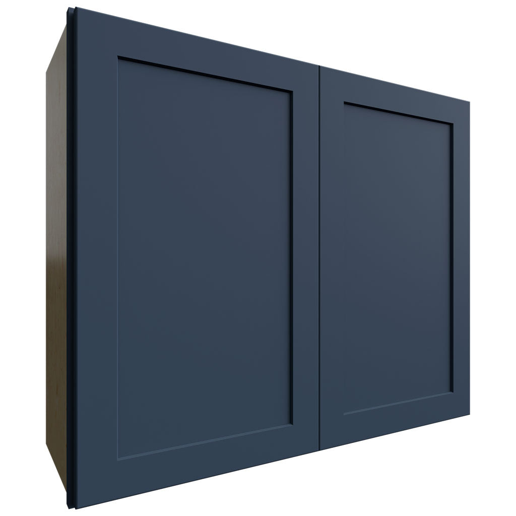 Fabuwood Allure Galaxy Indigo 36" W X 30" H X 12" D Double Door Wall Cabinet
