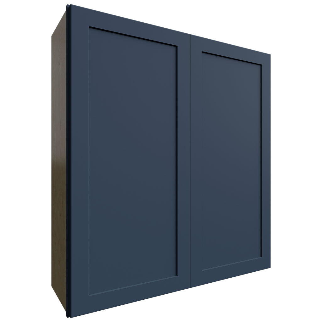Fabuwood Allure Galaxy Indigo 39" W X 42" H X 12" D Double Door Wall Cabinet