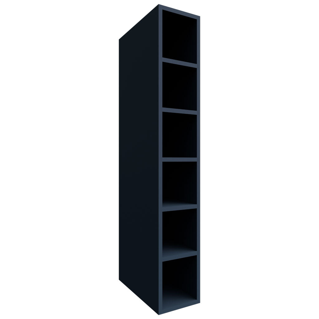 Fabuwood Allure Galaxy Indigo 06" W X 36" H X 12" D Wall Wine Cube