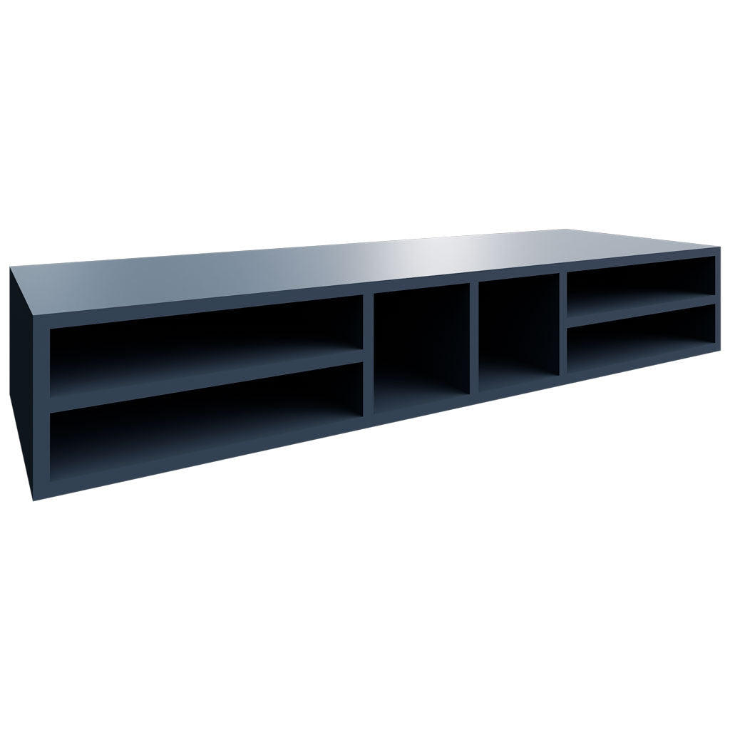 Fabuwood Allure Galaxy Indigo 36" W X 06" H X 12" D Wine Organiser Cabinet