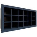 Fabuwood Allure Galaxy Indigo 36" W X 18" H X 12" D Wall Wine Rack