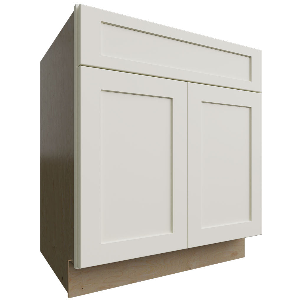 Fabuwood Allure Galaxy Linen 30" W X 34 1/2" H X 24" D Double Door Base Cabinet
