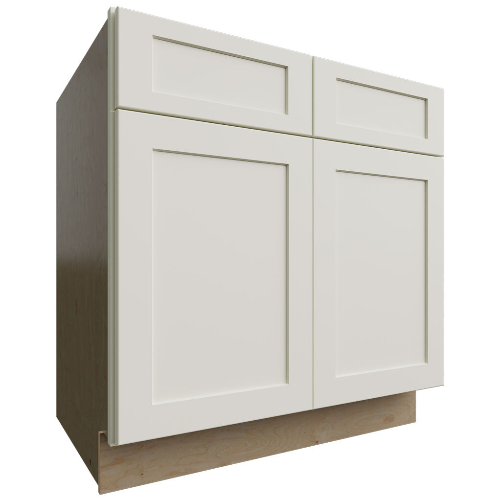 Fabuwood Allure Galaxy Linen 33" W X 34 1/2" H X 24" D Double Door Base Cabinet