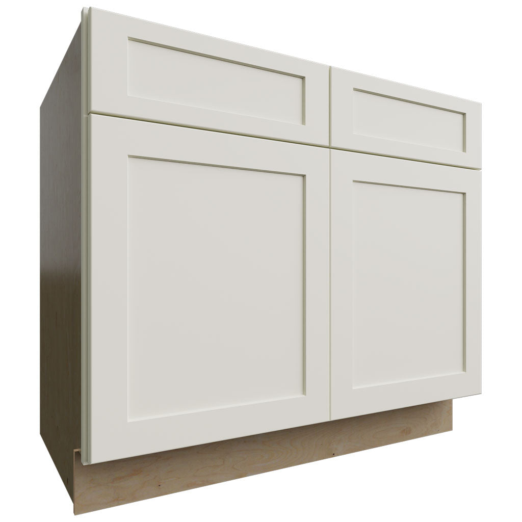 Fabuwood Allure Galaxy Linen 39" W X 34 1/2" H X 24" D Double Door Base Cabinet