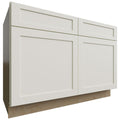 Fabuwood Allure Galaxy Linen 48" W X 34 1/2" H X 24" D Double Doors/Double Drawers Base Cabinet