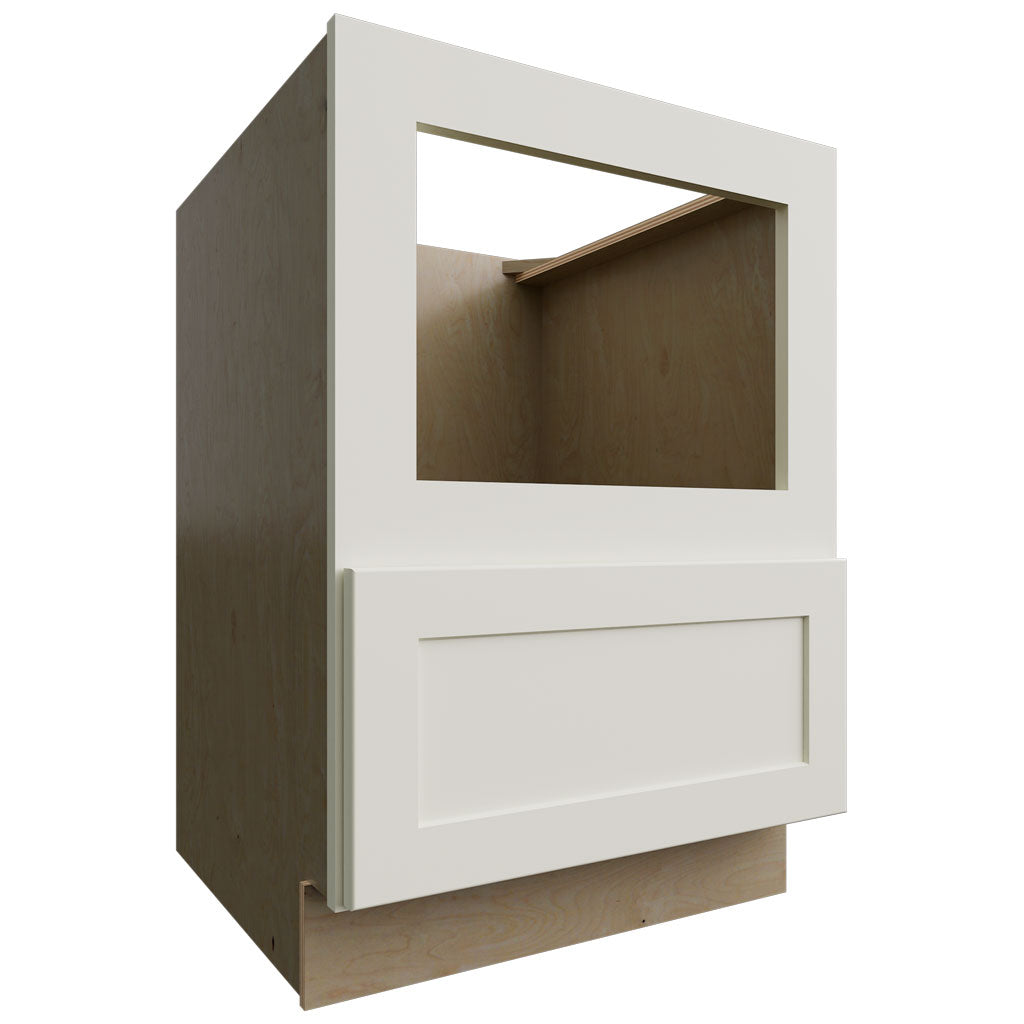 Fabuwood Allure Galaxy Linen 24" W X 34 1/2" H X 24" D Base Microwave Cabinet