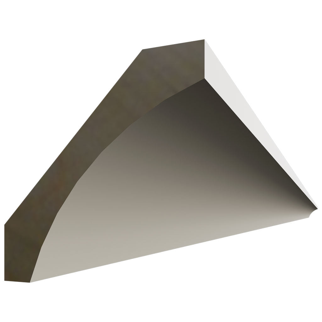 Fabuwood Allure Galaxy Linen 96" W X 2 1/8" H X 2 1/8" D Small Cove Molding
