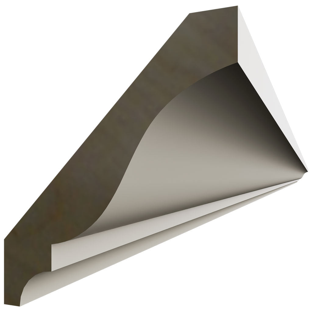 Fabuwood Allure Galaxy Linen 96" W X 3 3/8" H X 2 1/2" D Large Crown Molding
