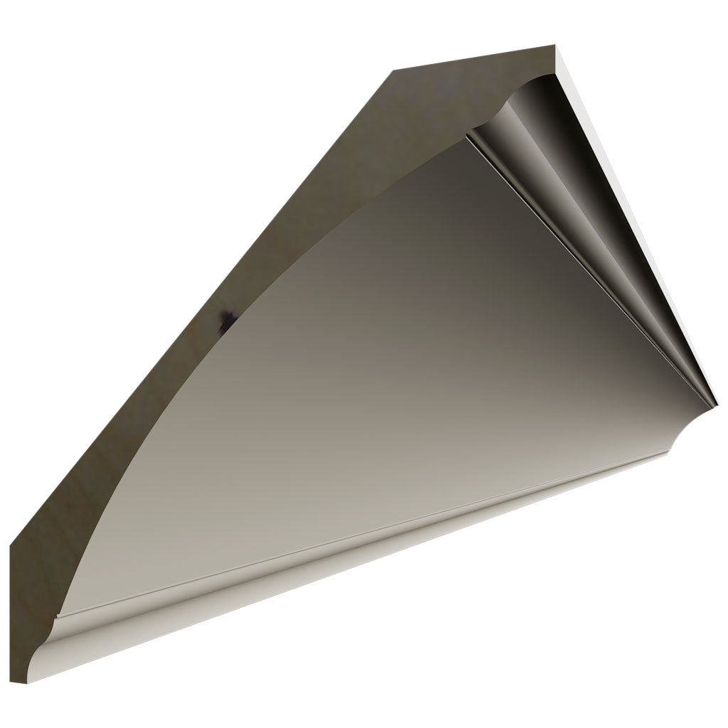 Fabuwood Allure Galaxy Linen 96" W X 5 1/2" H X 5 1/2" D X- Large Cove Crown Molding