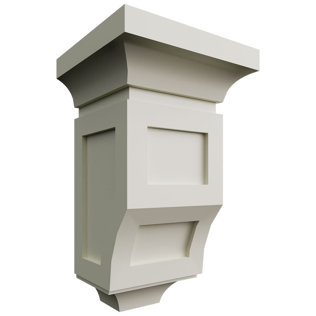 Fabuwood Allure Galaxy Linen 3 3/4" W X 6 1/2" H X 3 1/2" D Wall Corbels