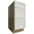 Fabuwood Allure Galaxy Linen 15" W X 34 1/2" H X 24" D 3 Drawer Base Cabinet