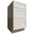Fabuwood Allure Galaxy Linen 18" W X 34 1/2" H X 24" D 3 Drawer Base Cabinet