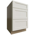 Fabuwood Allure Galaxy Linen 21" W X 34 1/2" H X 24" D 3 Drawer Base Cabinet