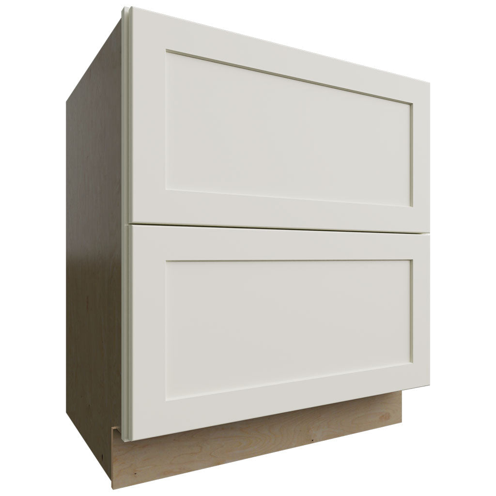 Fabuwood Allure Galaxy Linen 30" W X 34 1/2" H X 24" D 2 Drawer Base Cabinet