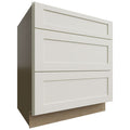 Fabuwood Allure Galaxy Linen 30" W X 34 1/2" H X 24" D 3 Drawer Base Cabinet