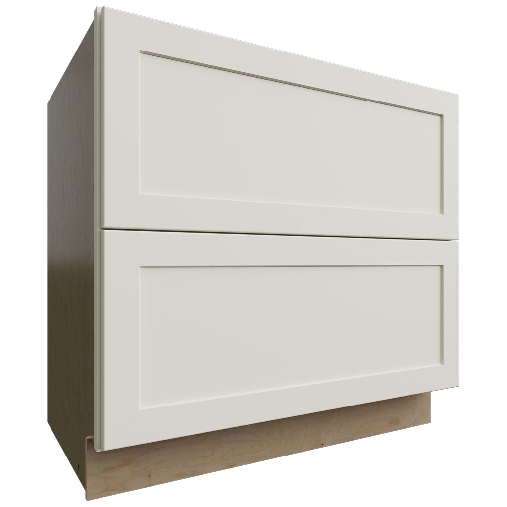 Fabuwood Allure Galaxy Linen 36" W X 34 1/2" H X 24" D 2 Drawer Base Cabinet