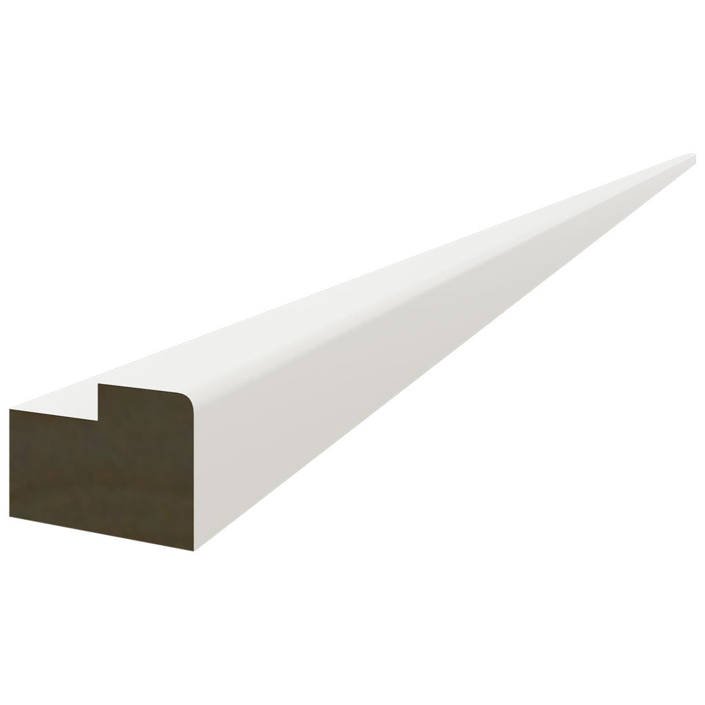 Fabuwood Allure Galaxy Linen 96" W X 1" H X 1 1/2" D Light Rail Molding