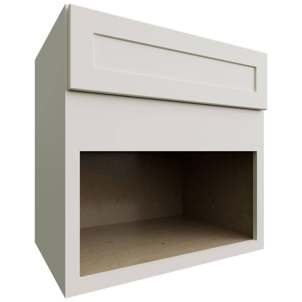 Fabuwood Allure Galaxy Linen 30" W X 30" H X 21" D Wall Microwave Cabinet