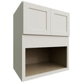 Fabuwood Allure Galaxy Linen 30" W X 36" H X 21" D Microwave Cabinet