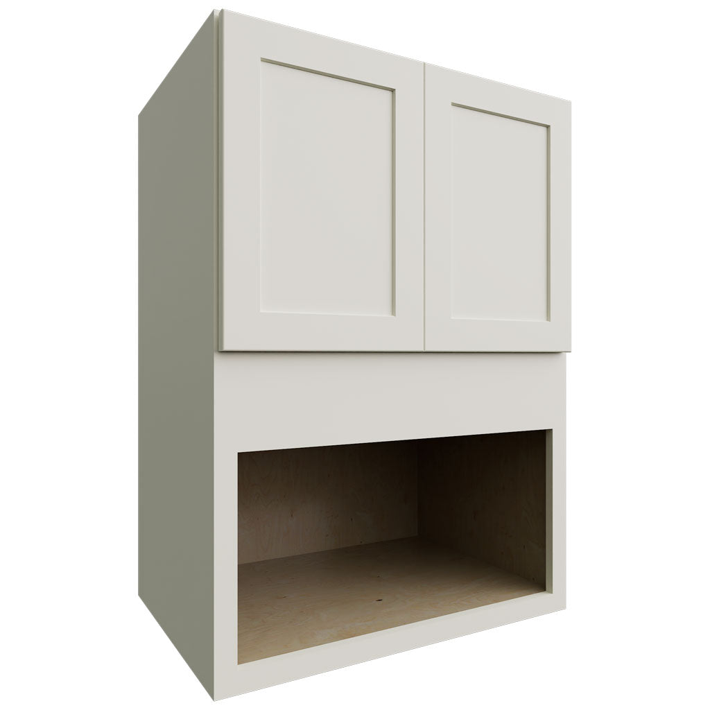 Fabuwood Allure Galaxy Linen 30" W X 42" H X 21" D Microwave Cabinet