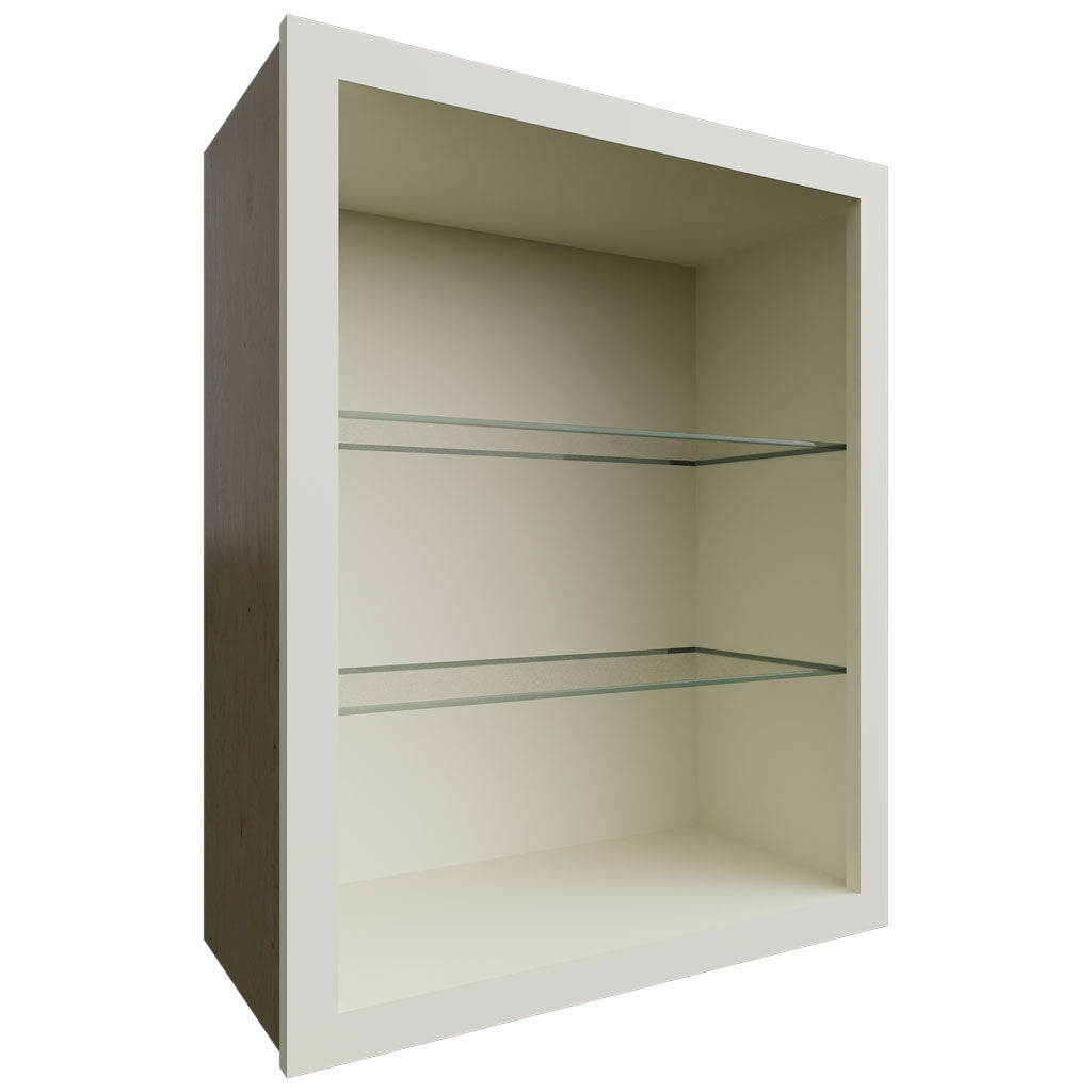 Fabuwood Allure Galaxy Linen 24" W X 30" H X 12" D Wall No Door Cabinet