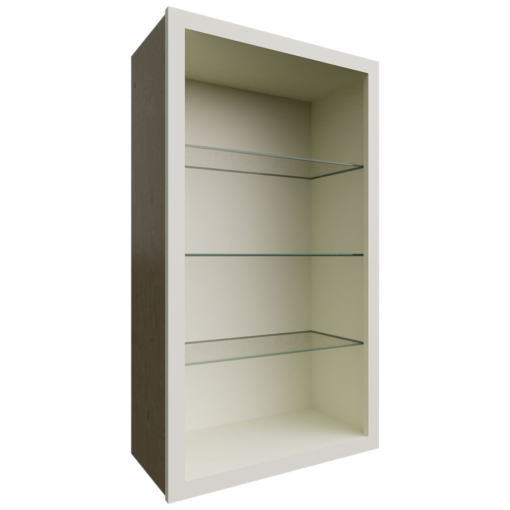 Fabuwood Allure Galaxy Linen 24" W X 42" H X 12" D Wall No Door Cabinet