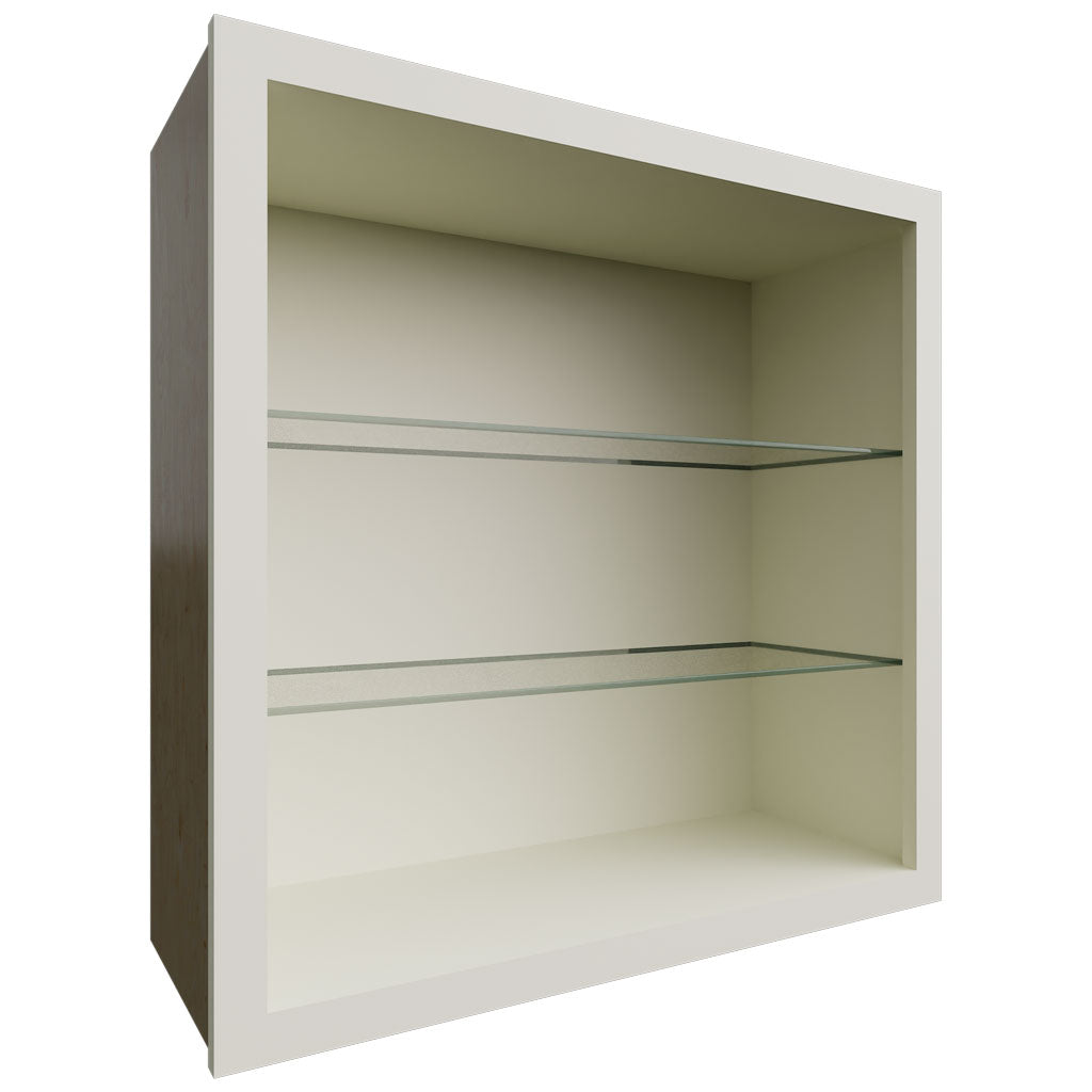 Fabuwood Allure Galaxy Linen 30" W X 30" H X 12" D Wall No Door Cabinet
