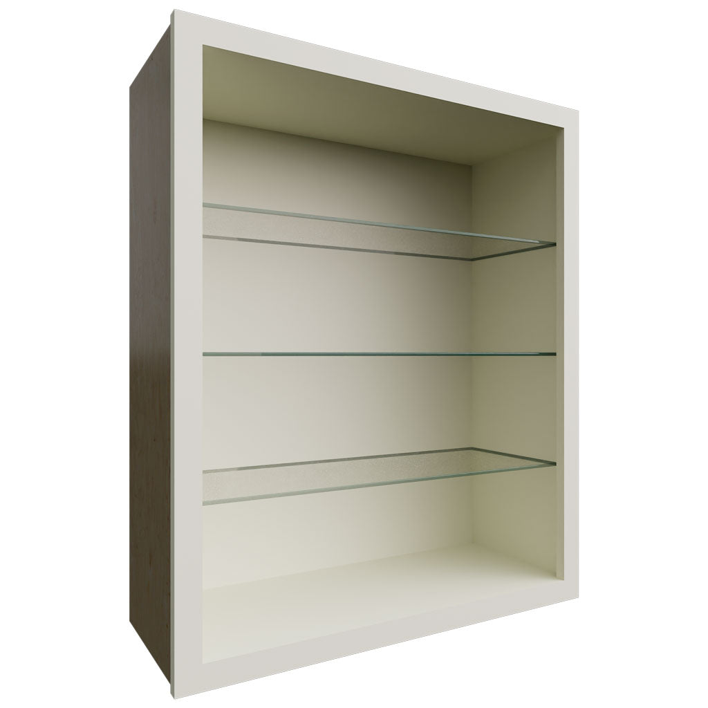 Fabuwood Allure Galaxy Linen 30" W X 36" H X 12" D Wall No Door Cabinet