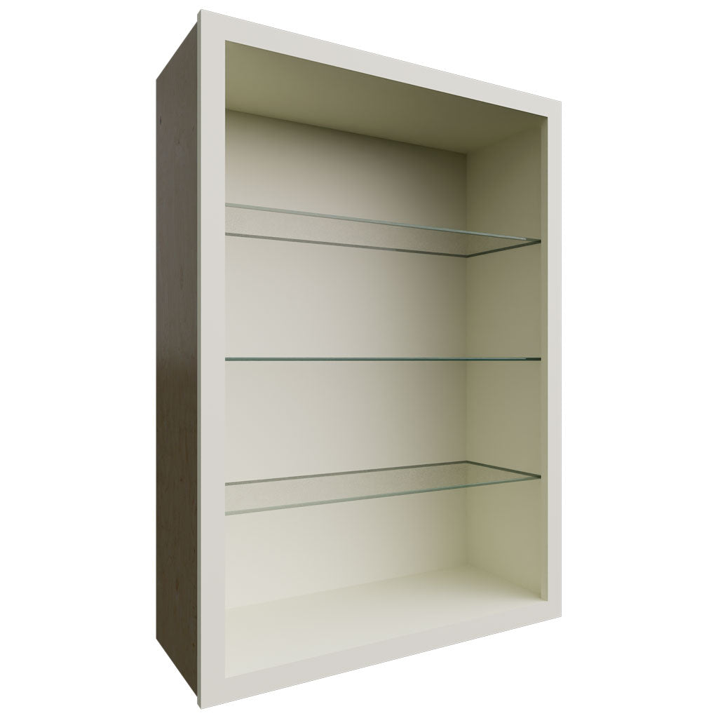 Fabuwood Allure Galaxy Linen 30" W X 42" H X 12" D Wall No Door Cabinet