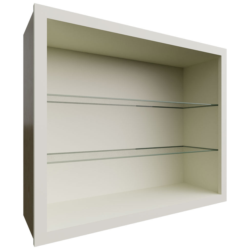 Fabuwood Allure Galaxy Linen 36" W X 30" H X 12" D Wall No Door Cabinet