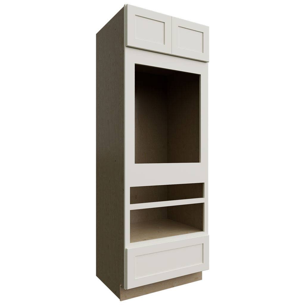 Fabuwood Allure Galaxy Linen 33" W X 84" H X 24" D Double Oven Tall Cabinet