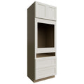 Fabuwood Allure Galaxy Linen 33" W X 90" H X 24" D Combo Oven Tall Cabinet