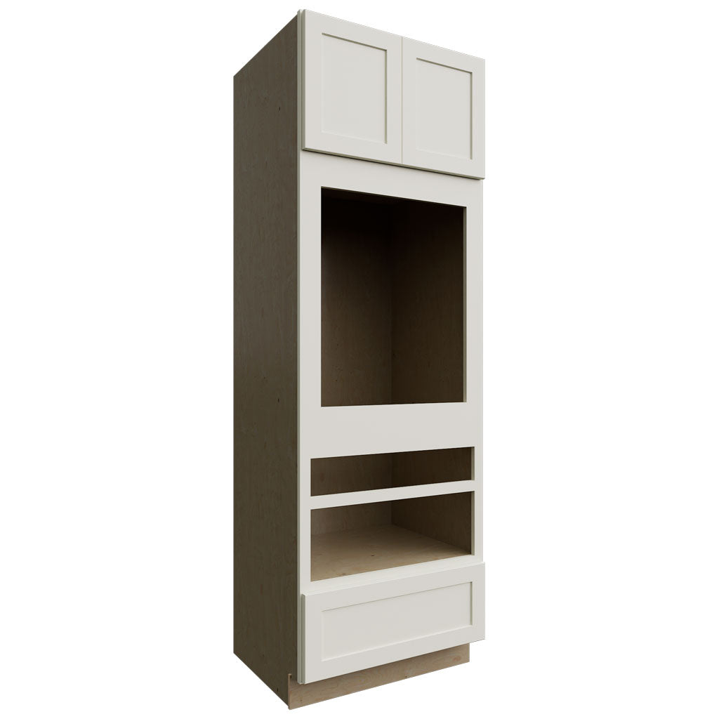Fabuwood Allure Galaxy Linen 33" W X 90" H X 24" D Double Oven Tall Cabinet