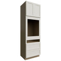 Fabuwood Allure Galaxy Linen 33" W X 96" H X 24" D Combo Oven Tall Cabinet