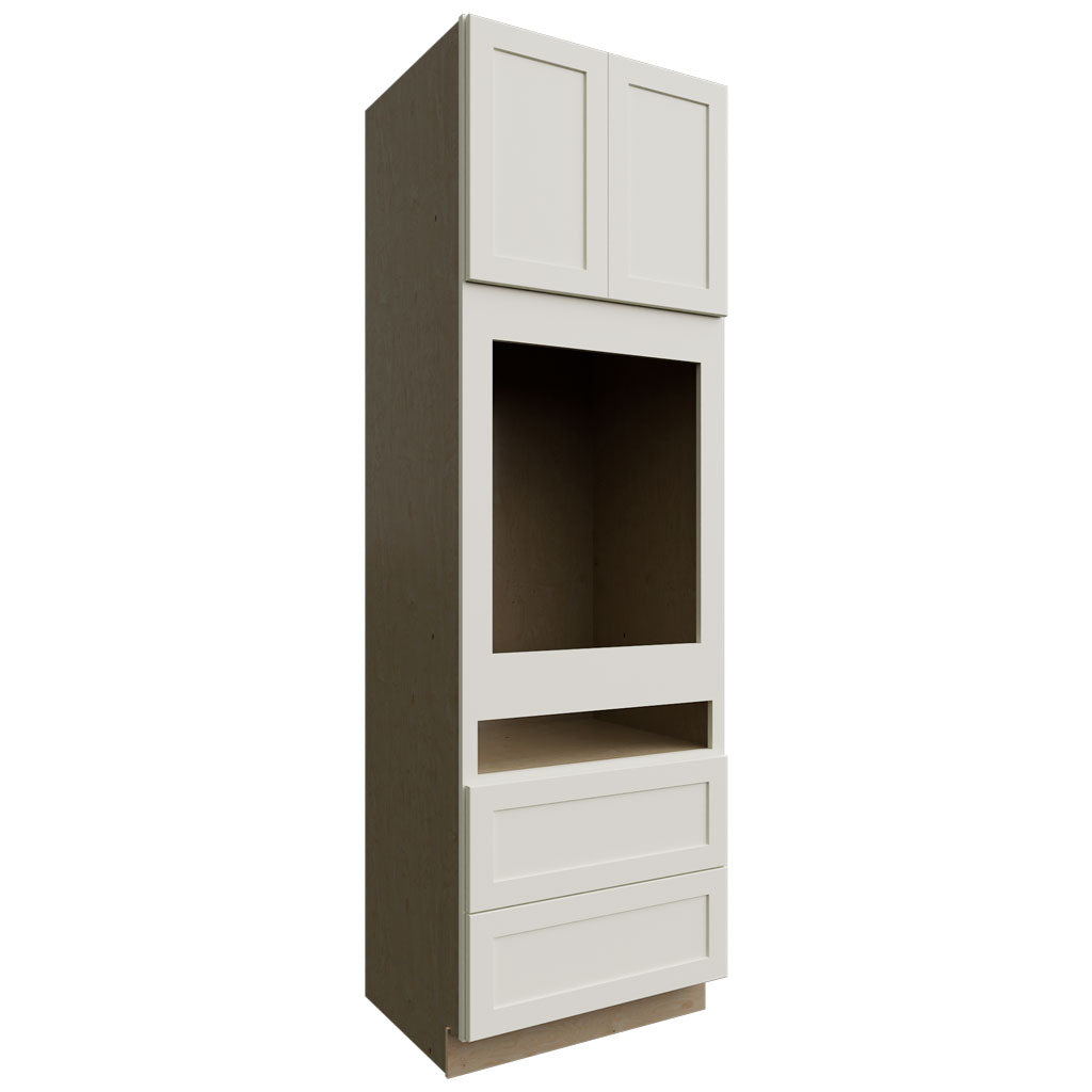 Fabuwood Allure Galaxy Linen 33" W X 96" H X 24" D Combo Oven Tall Cabinet